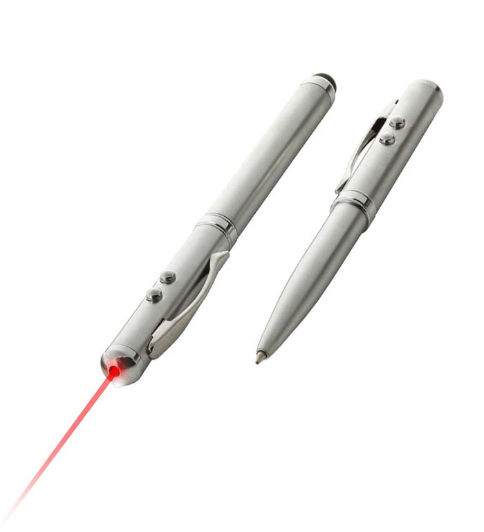 Penna Laser Multifunzionale Ricaricabile Con Puntatore Laser E Luce Led,  Penna Insegnamento Infrarossi